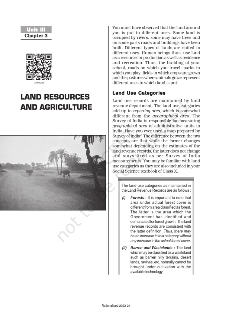 Land Agri Merged | PDF | Agriculture | Rice