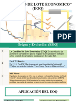 CANTIDAD DE LOTE ECONÓMICO (EOQ) 2