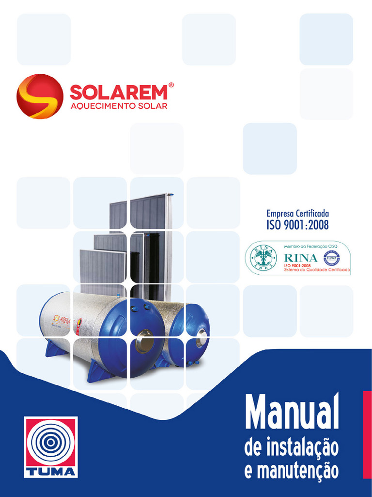 Manual Instalacao Manutencao Solarem | PDF