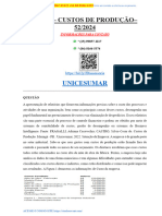 Mapa - Custos de Produção 52-2024