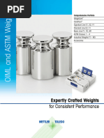 BR OIML ASTM Weights EN US