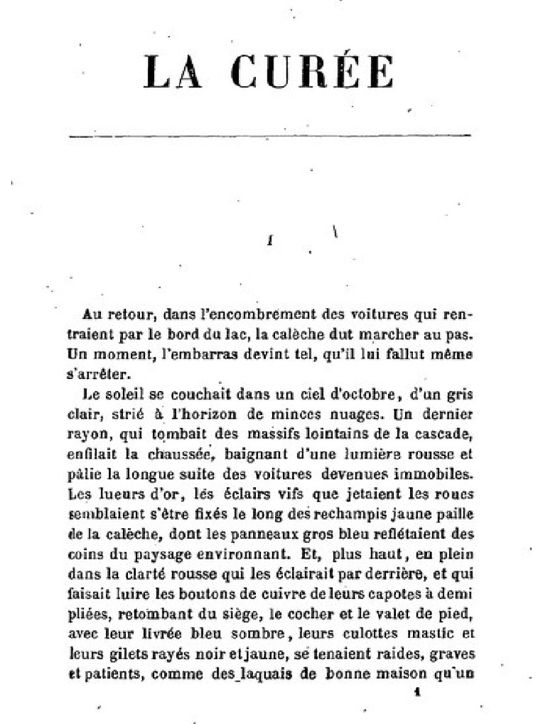 La Curée : Portraits du Second Empire | PDF | Fenêtre