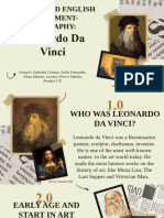 Biografia Leonardo Da Vinci
