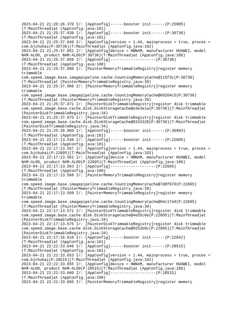 Logs | PDF | Computer Architecture | Computing