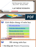 Lap Trinh Window