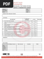 Sprinkler System Inspection Report | PDF | Valve | Fire Safety
