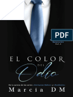 El Color del Odio_ Walker Segunda Generación (Spanish Edition)