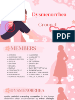 Dysmennorhea
