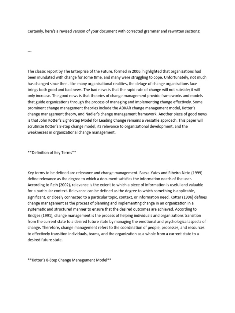 Edited new presentation pdf change management business