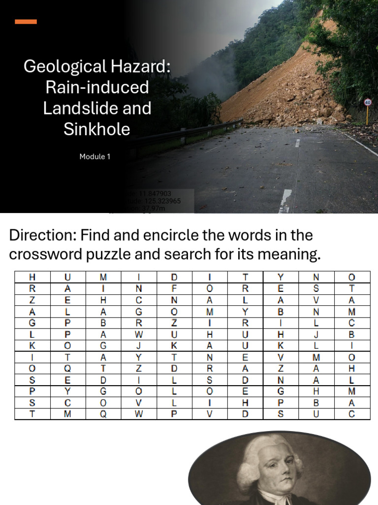 4 1 Geological Hazard Download Free Pdf Landslide Sinkhole