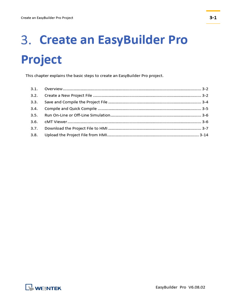 Chapter 03 Create An EasyBuilder Pro Project Download Free PDF Usb