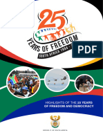 25 Years of Freedom Booklet