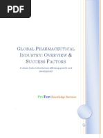 Download Global Pharmaceutical Industry-Overview and Success Factors by Kumar Reddy SN72900468 doc pdf