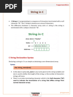 Strings-in-C