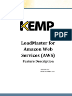 Feature Description-LoadMaster for AWS