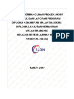 1. Panduan Pembangunan Projek Akhir dan Penulisan Laporan Program DKM dan DLKM Melalui SLDN