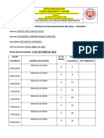 Control de Asistencia - Pasantias