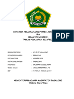 RPP 1 Lembar IPA Kelas 9 Semester 1