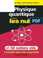 La Physique Quantique Pour Les Nuls en 50 Notions Clés Lessentiel