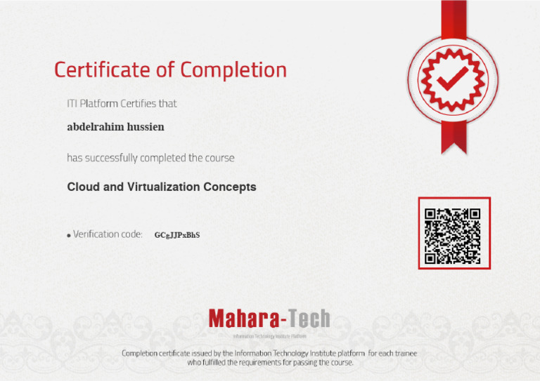 Certificate | PDF