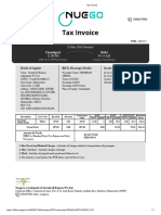 Tax Invoice: Chandigarh Delhi