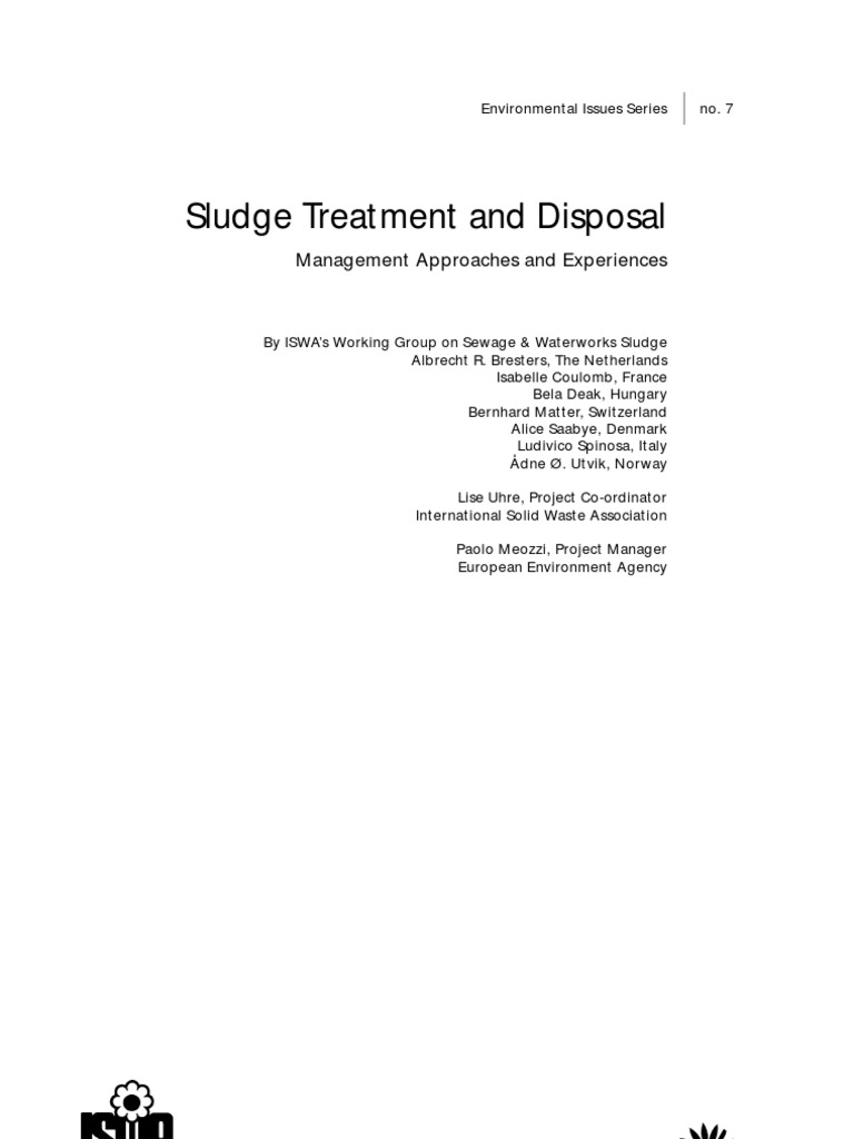 Sludge | PDF | Sewage Treatment | Waste Management