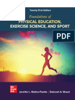 Foundations of Physical Education Exercise Science, and Sport, 21st Edition
