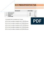 Estudio de Caso. Calculo de Los Costos Financieros Del Proyecto