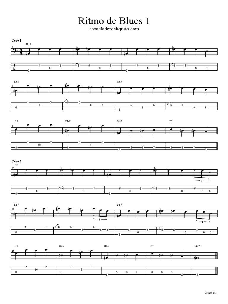 Ritmo De Blues 1 Pdf