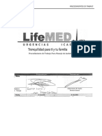 Procedimiento de Trabajo Para Manejo de Ambulancia
