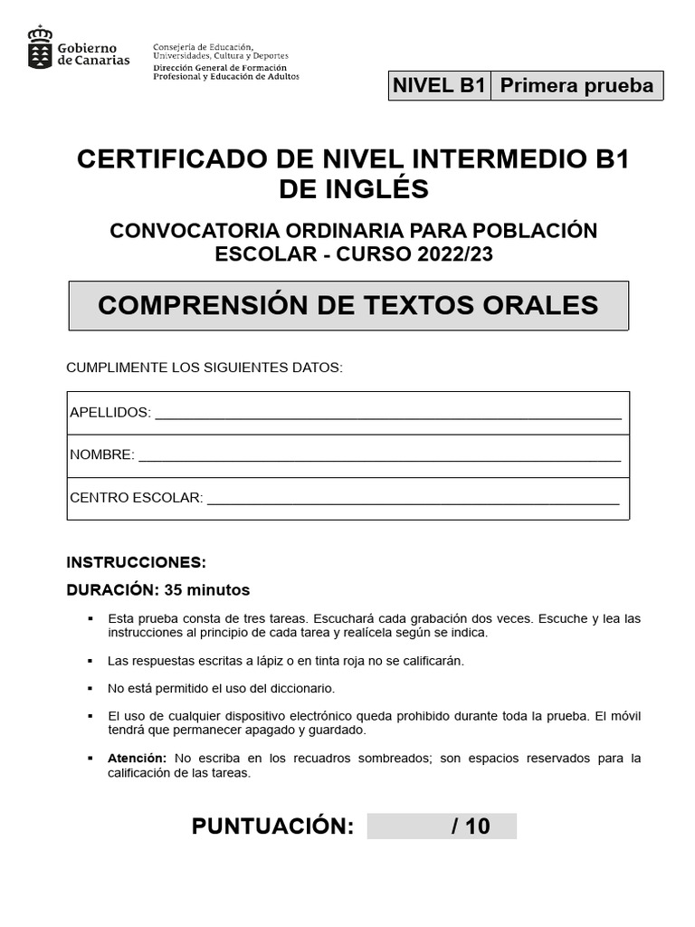 ingles-b1-comprension-textos-orales-examen-pdf-cost-of-living