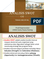 Analisis SWOT