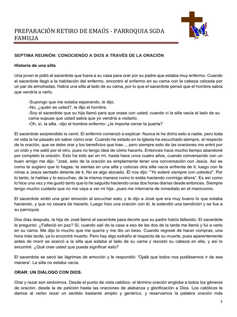 Conociendo a Dios a través de la oración | PDF | Oración | Intercesión