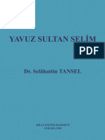 112671712 Yavuz Sultan Selim Selahattin Tansel
