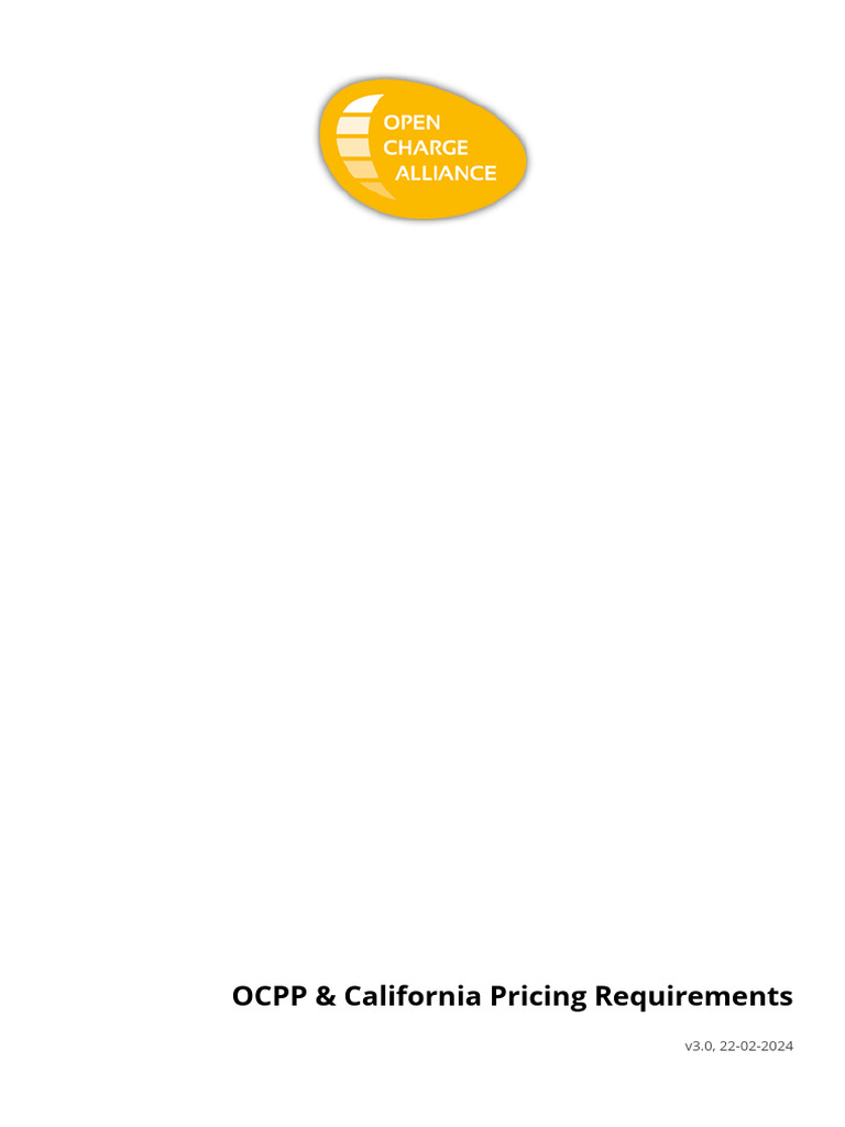 Ocpp and Dms Evse Regulation-V3.0 | PDF | Qr Code | Fee