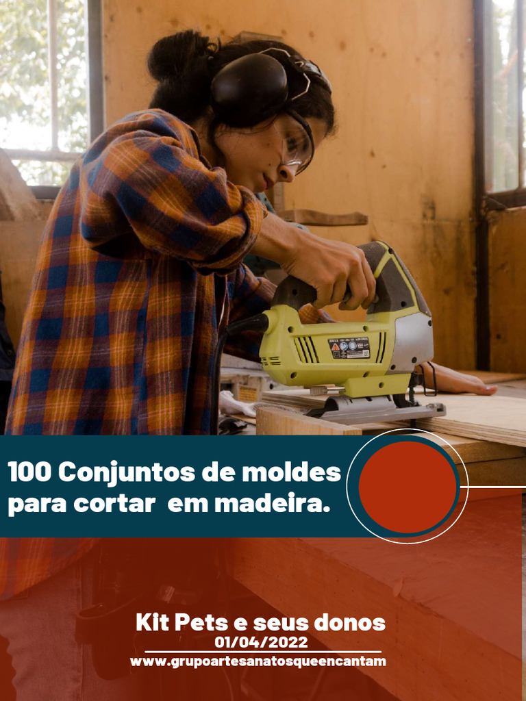 Moldes para Artesanato em Madeira | PDF | Papel