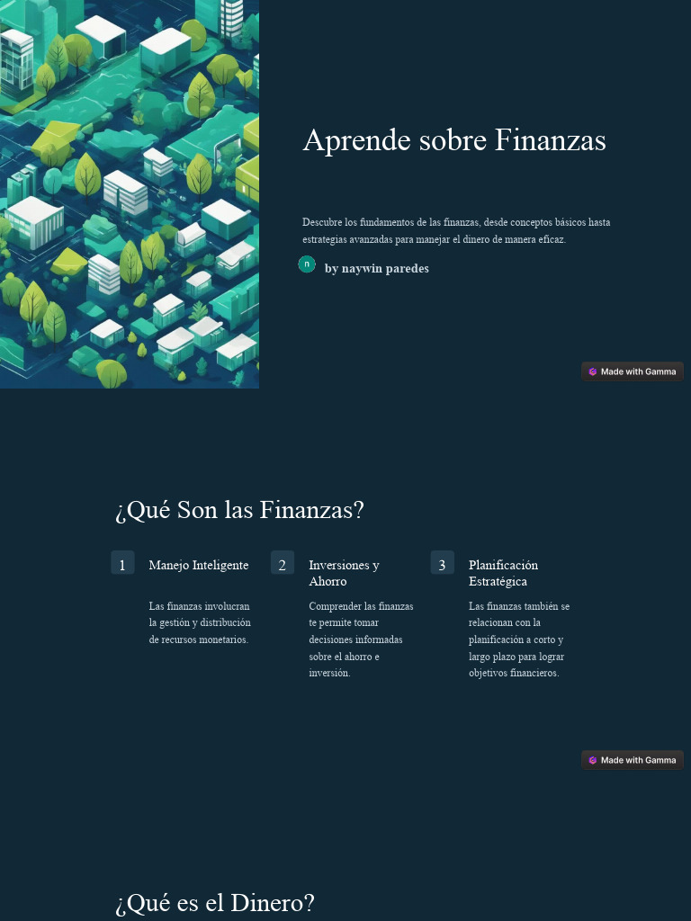 Fundamentos y Estrategias Financieras | PDF | Finanzas personales | Dinero