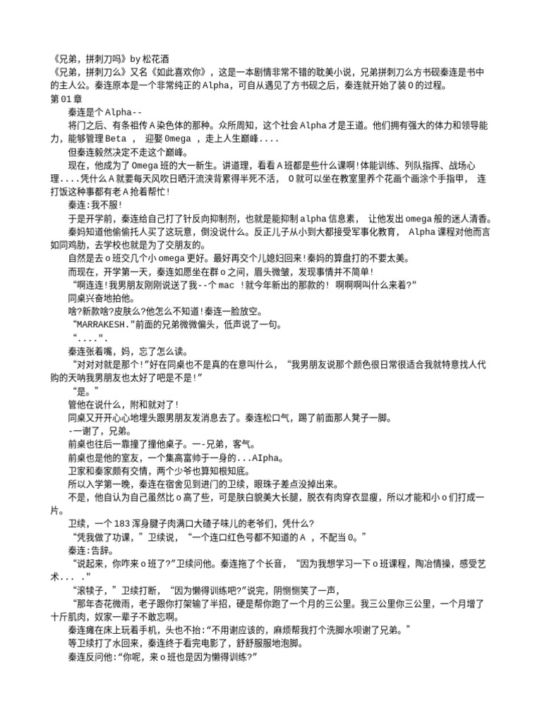 兄弟，拼刺刀吗| PDF