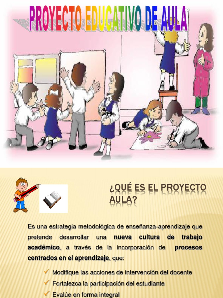 Definición y Ejemplo de Proyecto de Aula | PDF | Rima | Planificación