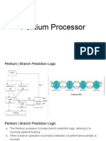 Pentium Processor - Branch Prediction, Cache Organization - Code Cache