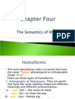 Homo Forms