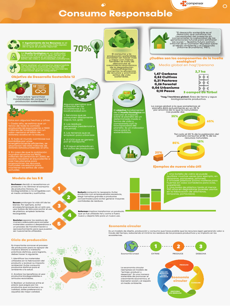Consumo Responsable Pdf Residuos Sustentabilidad