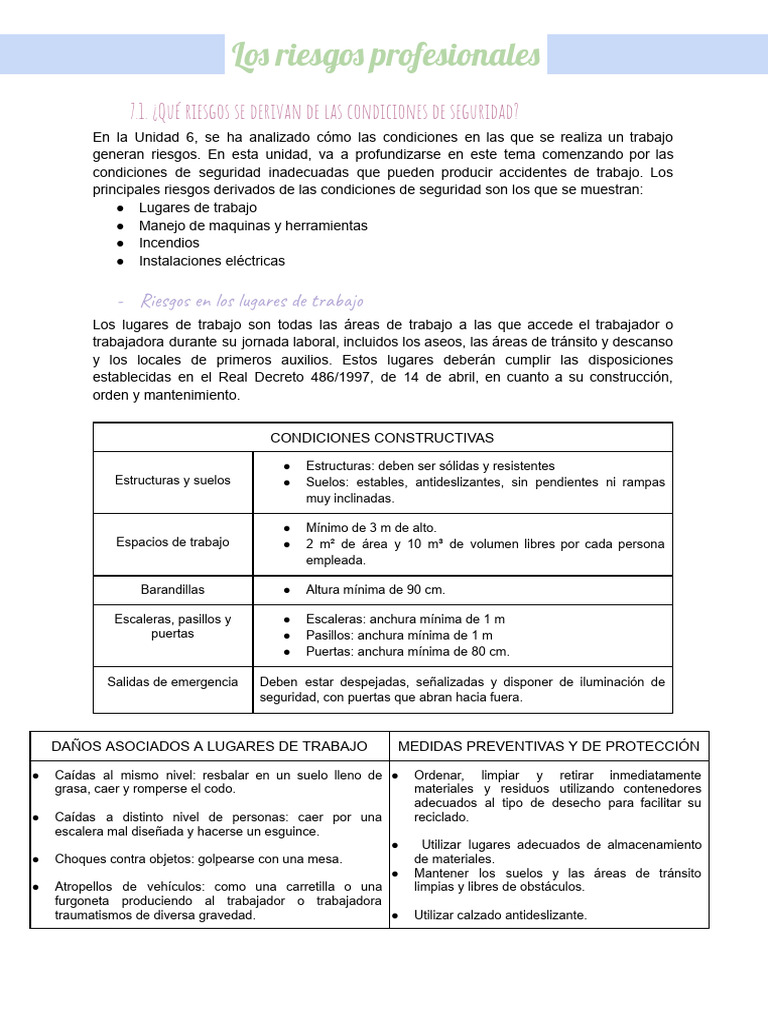 Riesgos Laborales y Medidas de Seguridad | PDF | Radiación | ruido