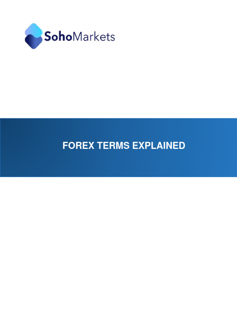 Forex Terms Explained | PDF | Order (Exchange) | Microeconomics