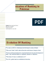 Organization of Banking in Pakistan: Chapter # 03
