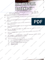 Botany-Iv (Ads) Solved.2023