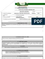 CARTA DESCRITIVA- Identificación de Potencilidades