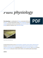 Plant physiology - Wikipedia