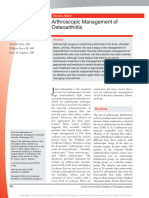 Arthroscopic Management of Osteoarthritis.3