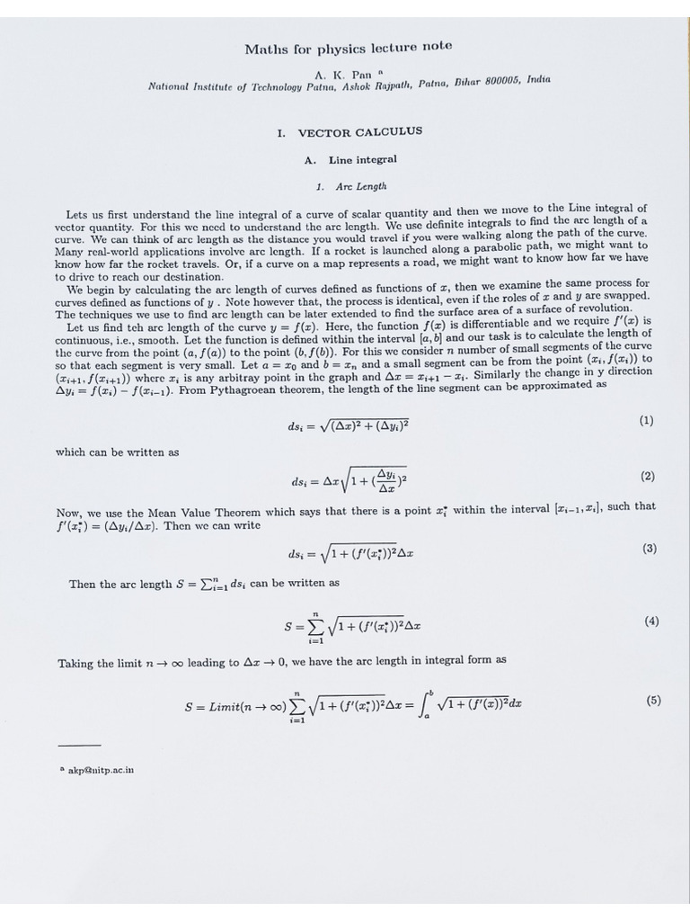 Maths For Physics PDF | PDF | Mathematical Analysis | Applied Mathematics